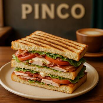Клаб-панини на гриле в Pinco