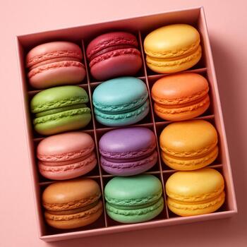 Коробка с разнообразными макаронами в Pinco