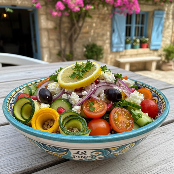 Средиземноморский боул с овощами в Pinco